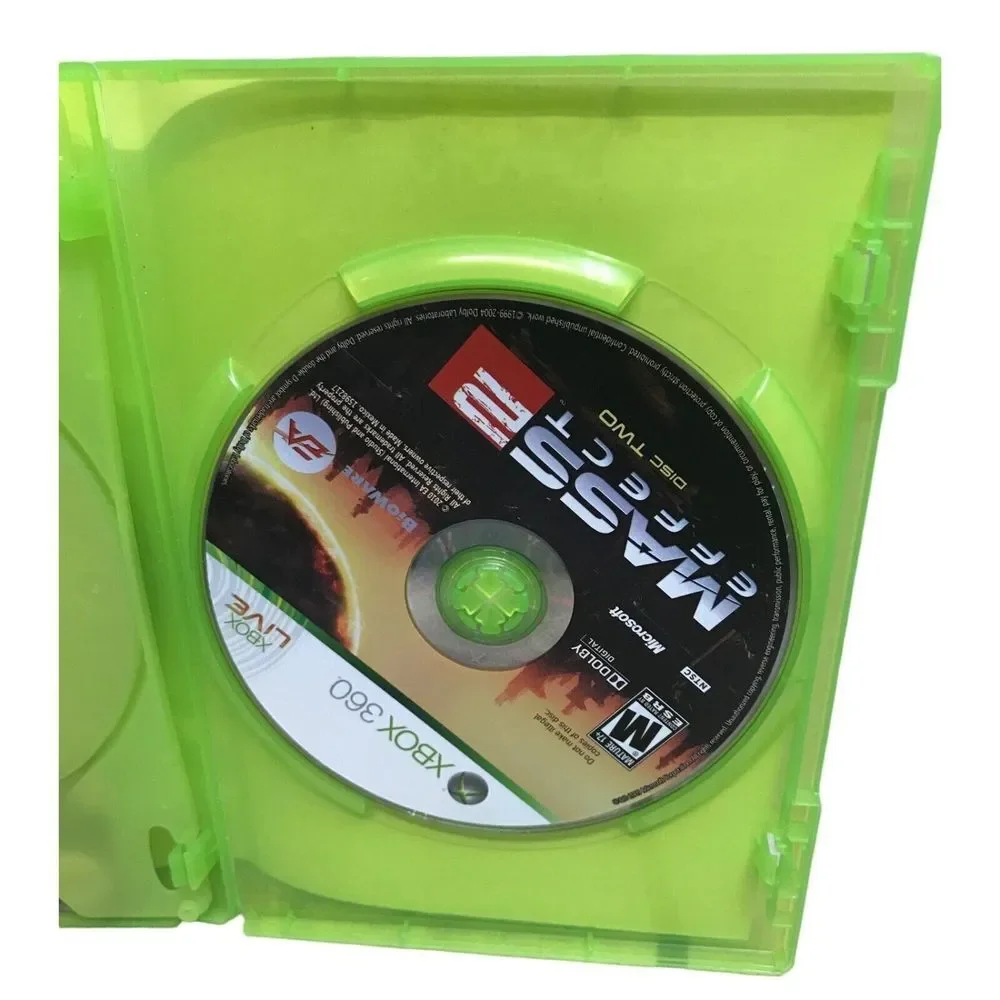 Xbox 360 3 Games Mass Effect 1 Mass Effect 2 Mass Effect 3 Rpg‎ Tested Complete